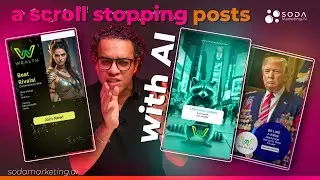 Scroll stopping Instagram posts with AI full tutorial