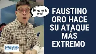 El ataque extremo de Faustino Oro en el Tata Steel