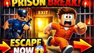 PRISON BREAK! 😱 Escaping the Toughest Jail in Roblox! #RobloxGaming #PrisonEscape 