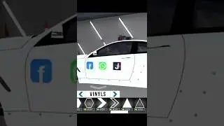TikTok Logo in Car Parking Multiplayer 😱 #tutorial