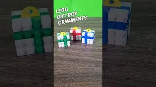 LEGO Christmas Build 2: Gift box Ornaments #legomoc #legochristmasornaments #ornaments #giftbox