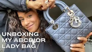 Unboxing The My ABCDior Lady Dior Bag (On Body, Details & More)