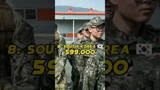TOP 10 COUNTRIES WITH HIGHEST NUMBER OF ACTIVE SOLDIERS YOU #country #military #viral