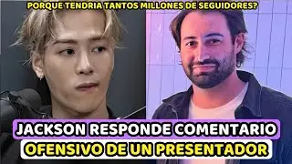 JACKSON WANG RESPONDE DIRECTAMENTE AL COMENTARIO 