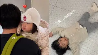 Taehyung With Stylish Baby Toddler 👶 