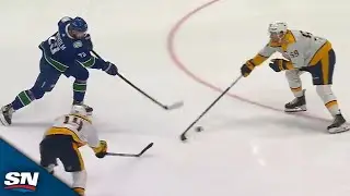 Canucks Fans Erupt After Elias Lindholm Scores First Home Playoff Goal In Nine Years