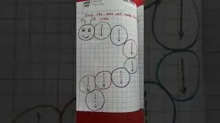 Trace The Dots And Make Standing Line ||| KIDS School