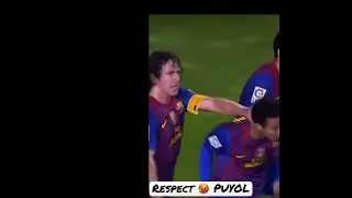Respect to puyol