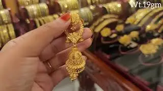 Latest Trending 22ct Gold Jhumka lightweight jewelry New Designs #youtube #viral #skdesigned