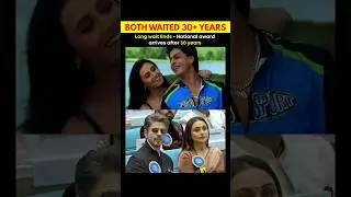 Shah Rukh Khan & Rani Mukerji: The 30-Year Wait for National Awards Ends!