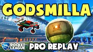 Godsmilla Pro Ranked 2v2 POV #22 - Rocket League Replays