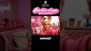 Ranking the best Barbie vlogs i could find! #barbie #vlog #ai #funny