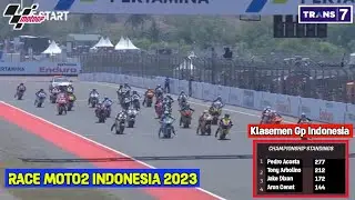 Hasil Race Moto2 Indonesia 2023 - Race Moto2 Indonesia 2023 hari ini | Hasil MotoGP hari ini