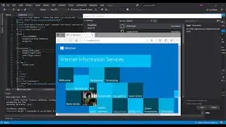 Website in Visual Studio 2019 (Local IIS Web Sites Html & CSS)