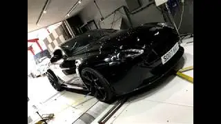 Aston Martin V12 Vantage with custom exhaust