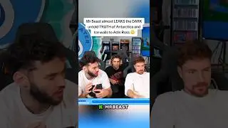 Mr Beast almost leaks the Dark untold truth of Antarctica and Ice walls to Adin Ross