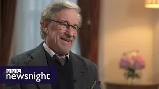 'It's a bloody good story': Steven Spielberg on Bridge of Spies - Newsnight