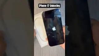 Iphone 17 unboxing #iphone #apple #mobile #shorts
