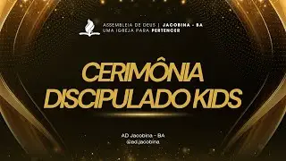 Cerimônia Discipulado Kids | 1ª Turma Investigadores da Bíblia | 27/12/2025