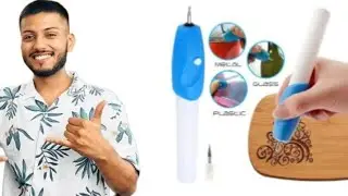 Name Writing Etching Pen Machine Unboxing || Engraving Tool