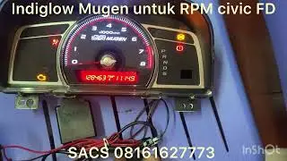 Indiglow untuk RPM Honda Civic FD mugen style
