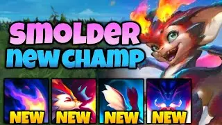 SMOLDER IS BROKEN FOR SEASON 14 (NEW CHAMP) | briikachu | League of Legends PBE