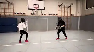 U15 Foil Fencing Lesson - Attacks, Timing & Distance || Training 