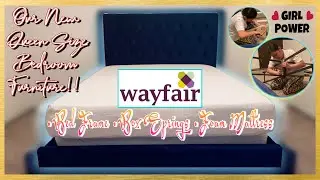 UNBOXING + ASSEMBLING:WE BOUGHT NEW BEDROOM SET FURNITURE ONLINE |The West Life|