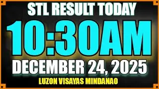 Stl Result Today [10:30am DECEMBER 24, 2025] | Lotto Result Today