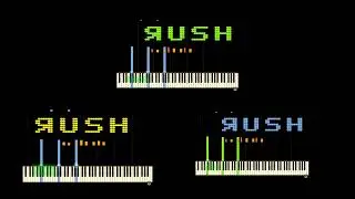 RUSH E VS RUSH F VS RUSH G
