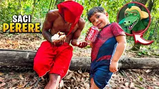 LEVEI COMIDA PARA O SACI PERER&Ecirc; E NAO ACRETIDO QUE O VICTOR FEZ ISSO ! 