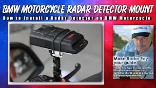 Крепление на зеркало для радар-детектора мотоцикла BMW &mdash; Techmount