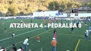 Atzeneta 4 - Pedralba 0