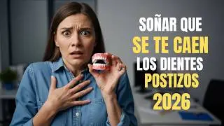 🌌 So&ntilde;ar que se te caen los dientes postizos