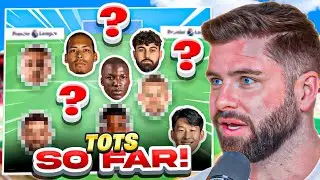 Creating our Team of the Season SO FAR...