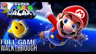 Super Mario 3D All Stars SUPER MARIO GALAXY Full Game Walkthrough - No Commentary (Mario Galaxy)