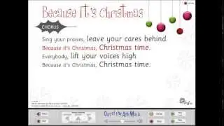 Because It's Christmas - Words on Screen&trade; Original