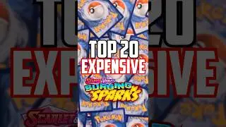 Top 20 Most Expensive Surging Sparks Pokemon Cards (MARCH)