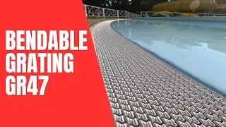 DEPA Bendable Grating model GR47, for Your Wonderful Swimming Pool. Durable and Innovative!