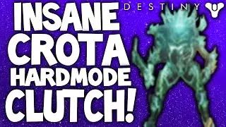 Destiny: Insane Crota Hard Mode Clutch Kill (Amazingly Lucky Crota's Ends Raid Crota Kill)