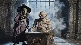 halloween witch mummy  #cute #funny #laugh #spooky