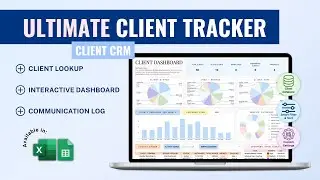 Ultimate Client Tracker for Google Sheets & Excel - Automate Your Client Workflow | Full Demo
