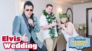 Zac & Jan's Elvis Wedding in Las Vegas | Graceland Chapel