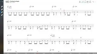 Rush - The Spirit Of Radio (BASS TAB PLAY ALONG)
