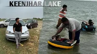 SURVIVE 12 HOURS ON KHEENJAR LAKE WITH FAMILY 😵