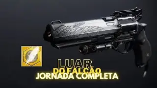 Destiny 2 - Al&eacute;m da Luz - Jornada Completa - Canh&atilde;o de M&atilde;o Ex&oacute;tico Luar do Falc&atilde;o