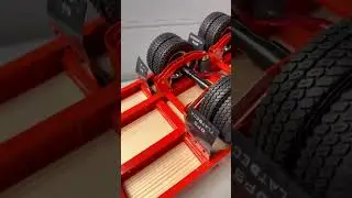 Flatdeck Triaxle Trailer 1/14 Scale