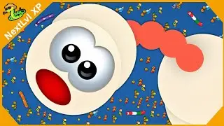 🐍WORMSZONE.IO | Giant Slither Snake Top 01 🏆 | Epic Worms Zone Biggest Snake Gameplay! | nextlvlxp10