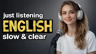 Slow English Speaking Practice | Just Listening | Daily English for Beginners (A1&ndash;A2)