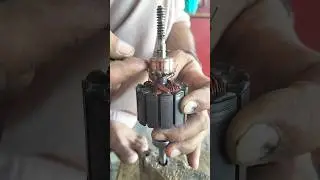 how to rewind the DC long shaft baleno motor